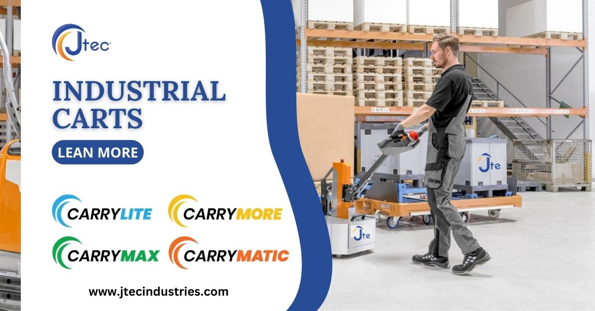 How Industrial Carts are Important For Material Handling