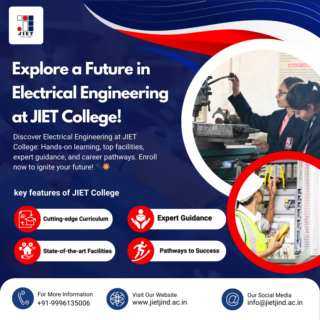 Electrical Engineering at JIET: Pioneering Excellence in Haryana