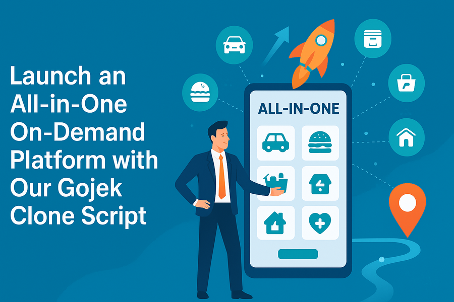 Launch an All-in-One On-Demand Platform with Our Gojek Clone Script