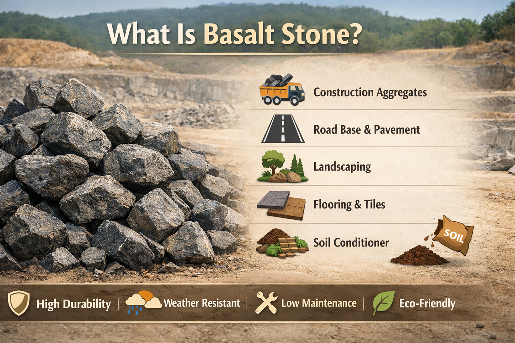 What Is Basalt Stone? Properties, Uses, and Benefits