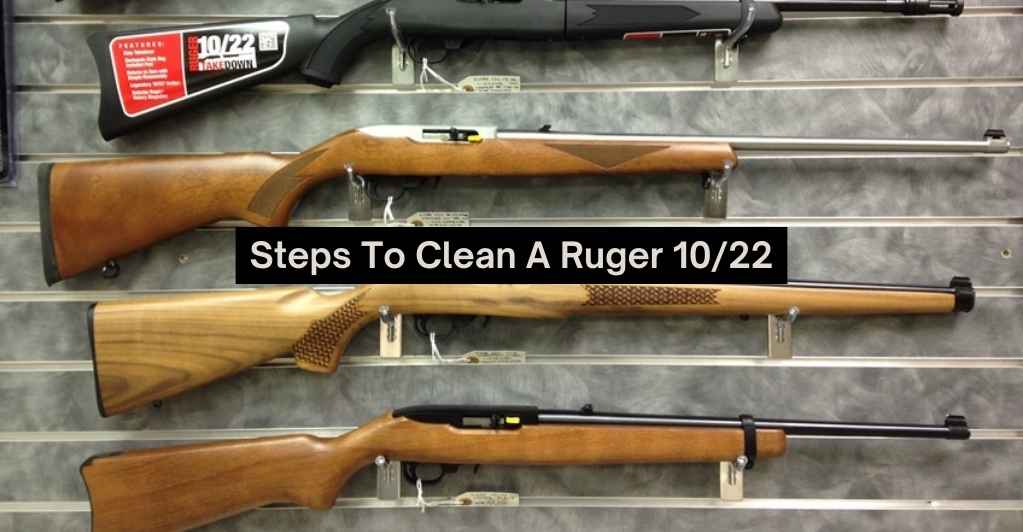How to Clean a Ruger 10/22 Rifle