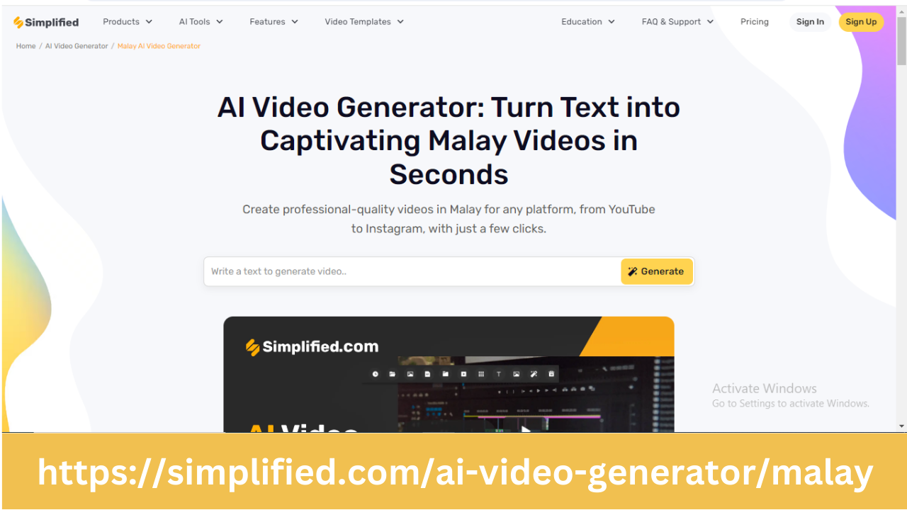 Ai Malay Video Generator