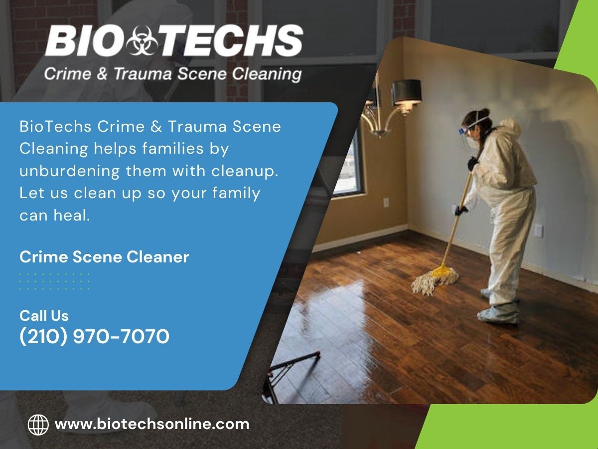 A Detailed Look At Crime Scene Cleaner Procedures