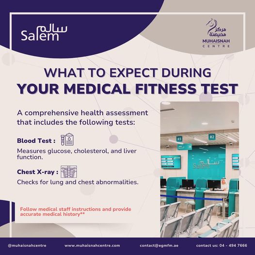 Procedure For Medical Test For Visa in Dubai 