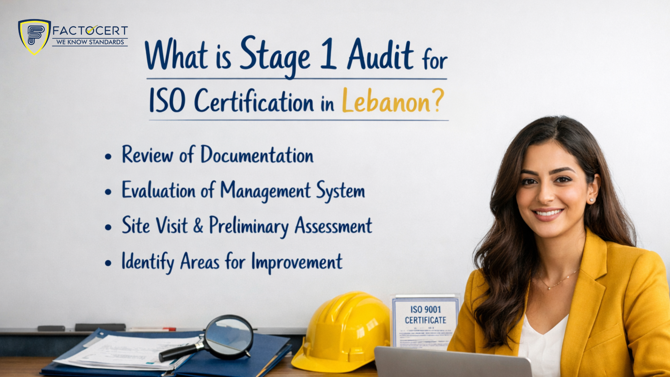 What is Stage 1 audit for ISO Certification in Lebanon
