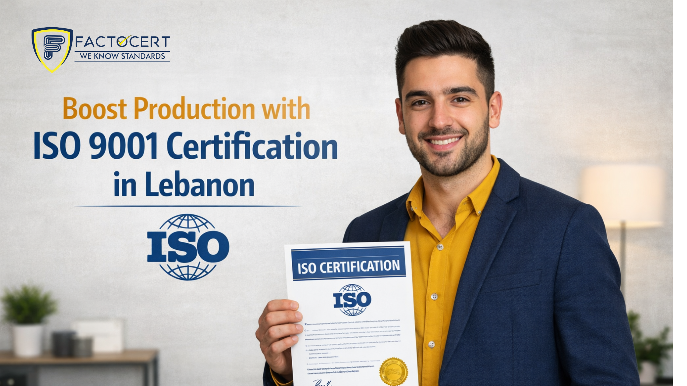 Boost Production with ISO 9001 Certification in Lebanon