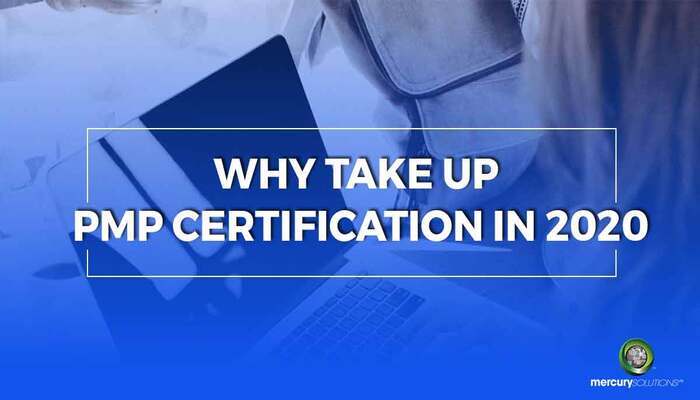Why Take-up PMP Certification in 2020