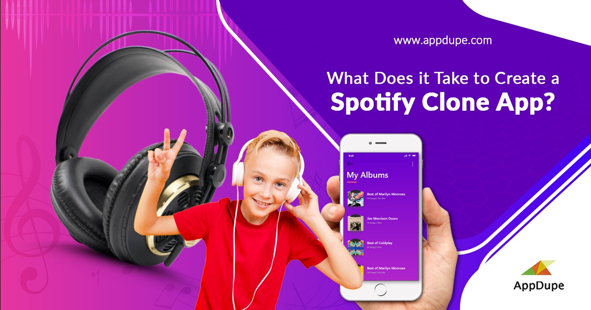What does it take to create a Spotify clone app?