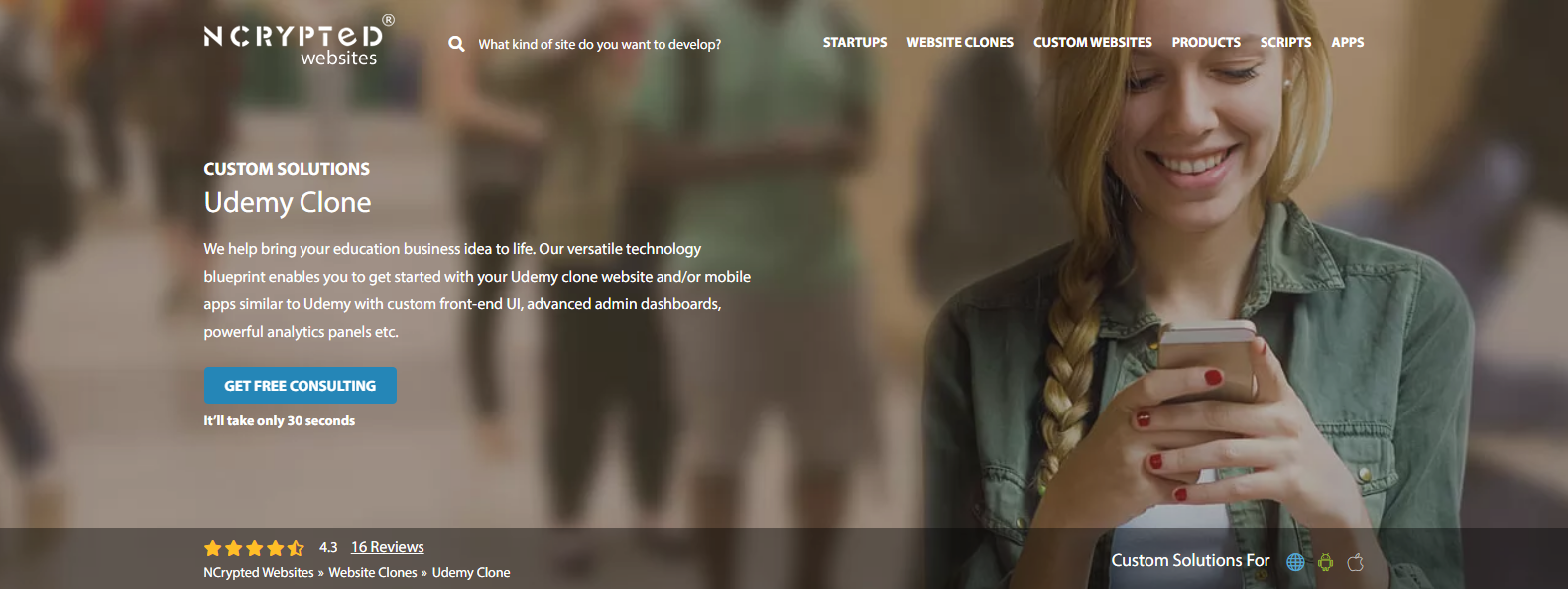 A Udemy Clone to automate your e-Learning Website