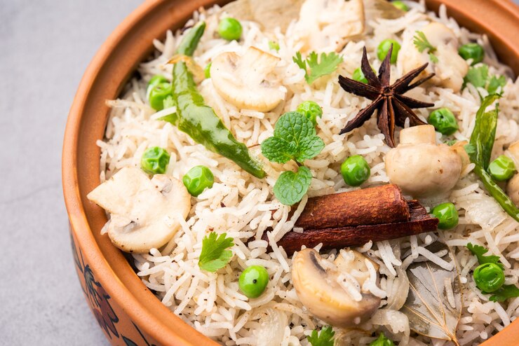 Veg Pulao with Basmati Rice: A Gluten-Free Delight