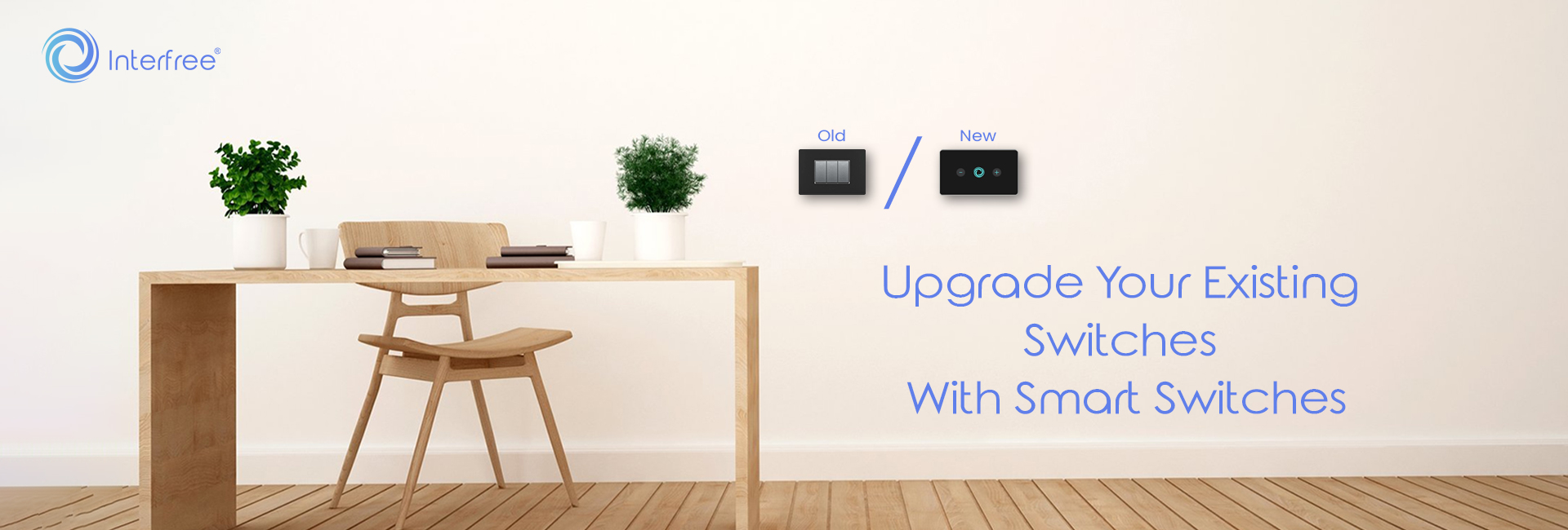 Illuminate Your Home with Interfree's Elegant Smart Dimmable Light Switches