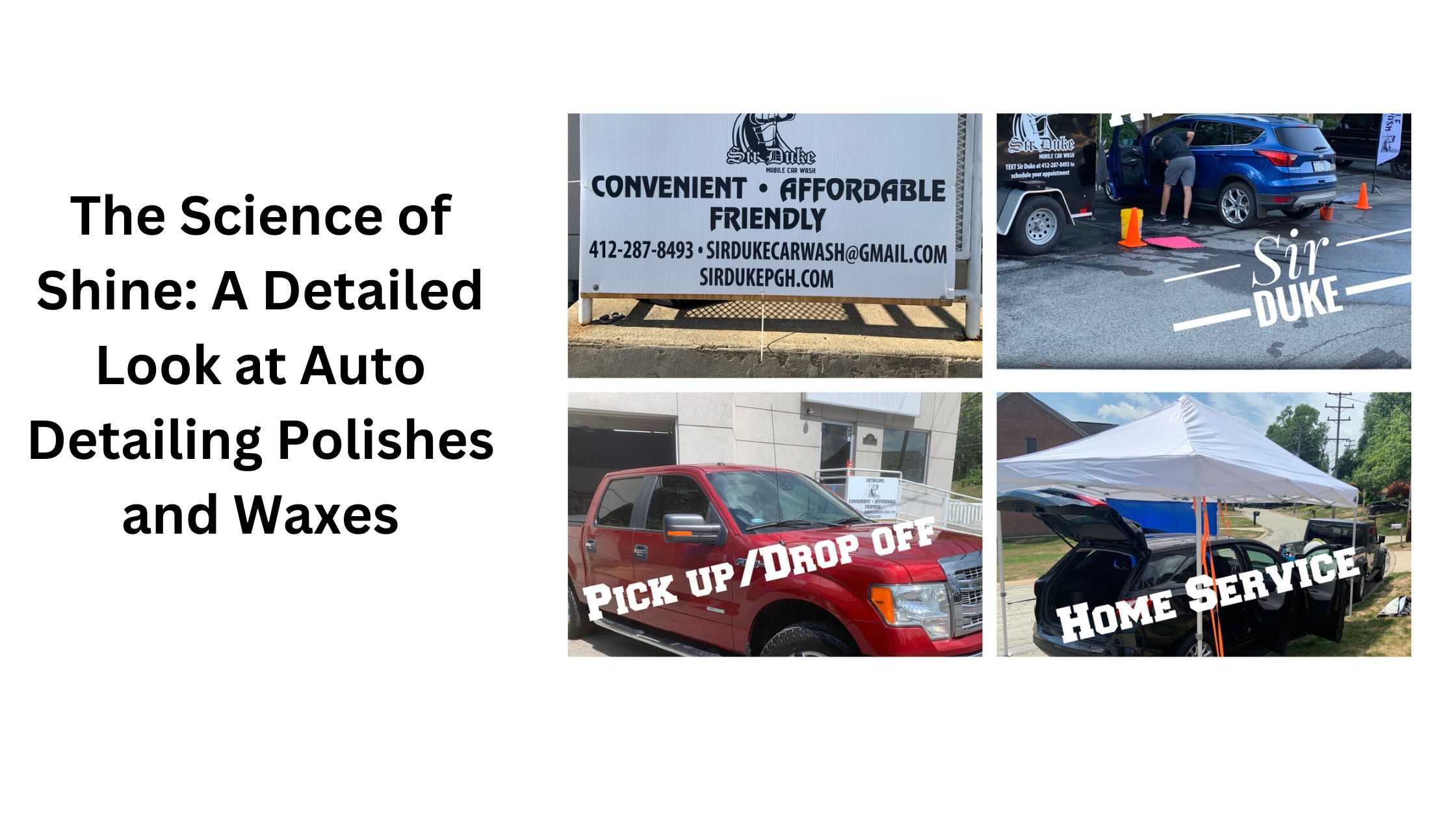 The Science of Shine: A Detailed Look at Auto Detailing Polishes and Waxes