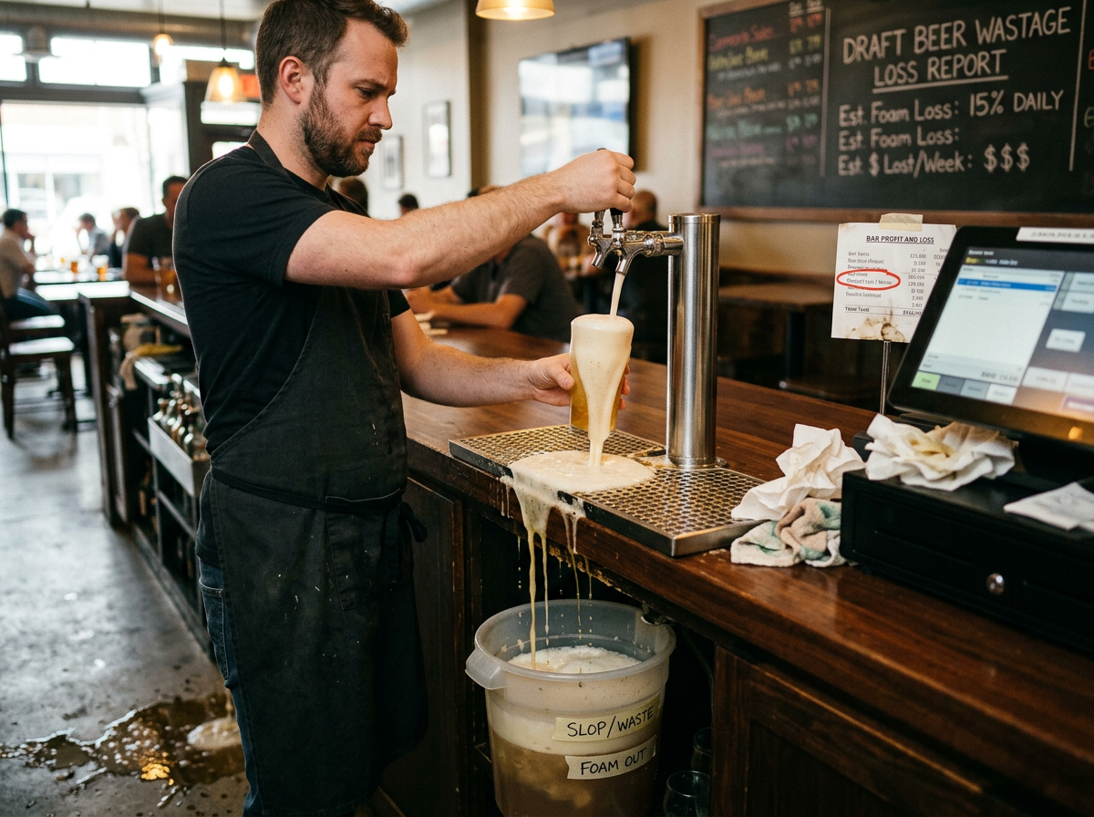 The Hidden Cost of a Bad Pour: How Draft System Problems Quietly Drain Bar and Restaurant Profits