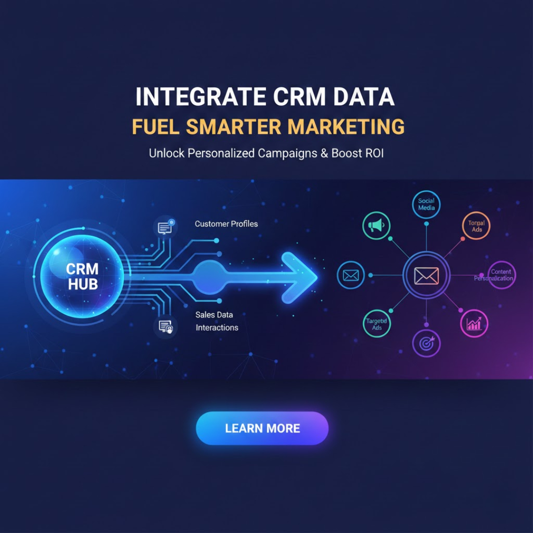 How to integrate CRM data into marketing campaigns effectively?