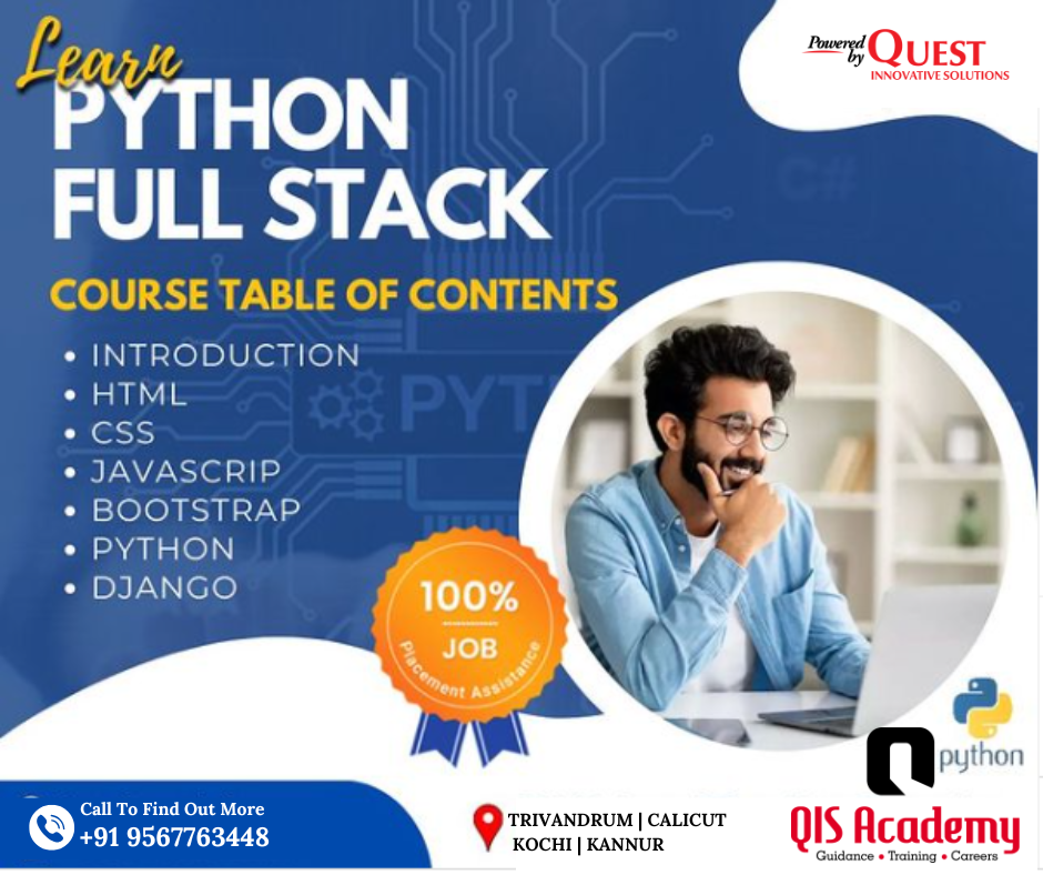 Python Full Stack Developer Course in Kerala: Your Path to an IT Dream Career