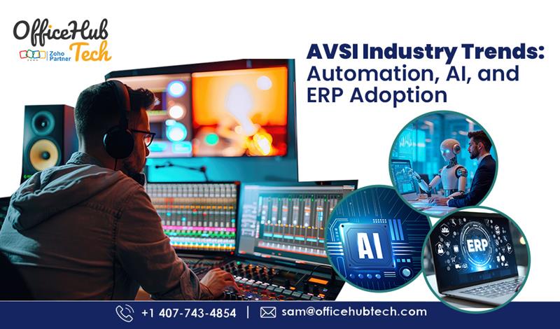 AVSI Industry Trends: Automation, AI, and ERP Adoption