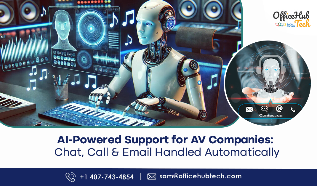 AI-Powered Support for AV Companies: Chat, Call, & Email Handled Automatically