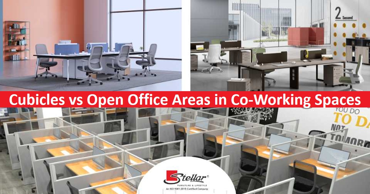 Cubicles vs Open Office Areas in Co-Working Spaces