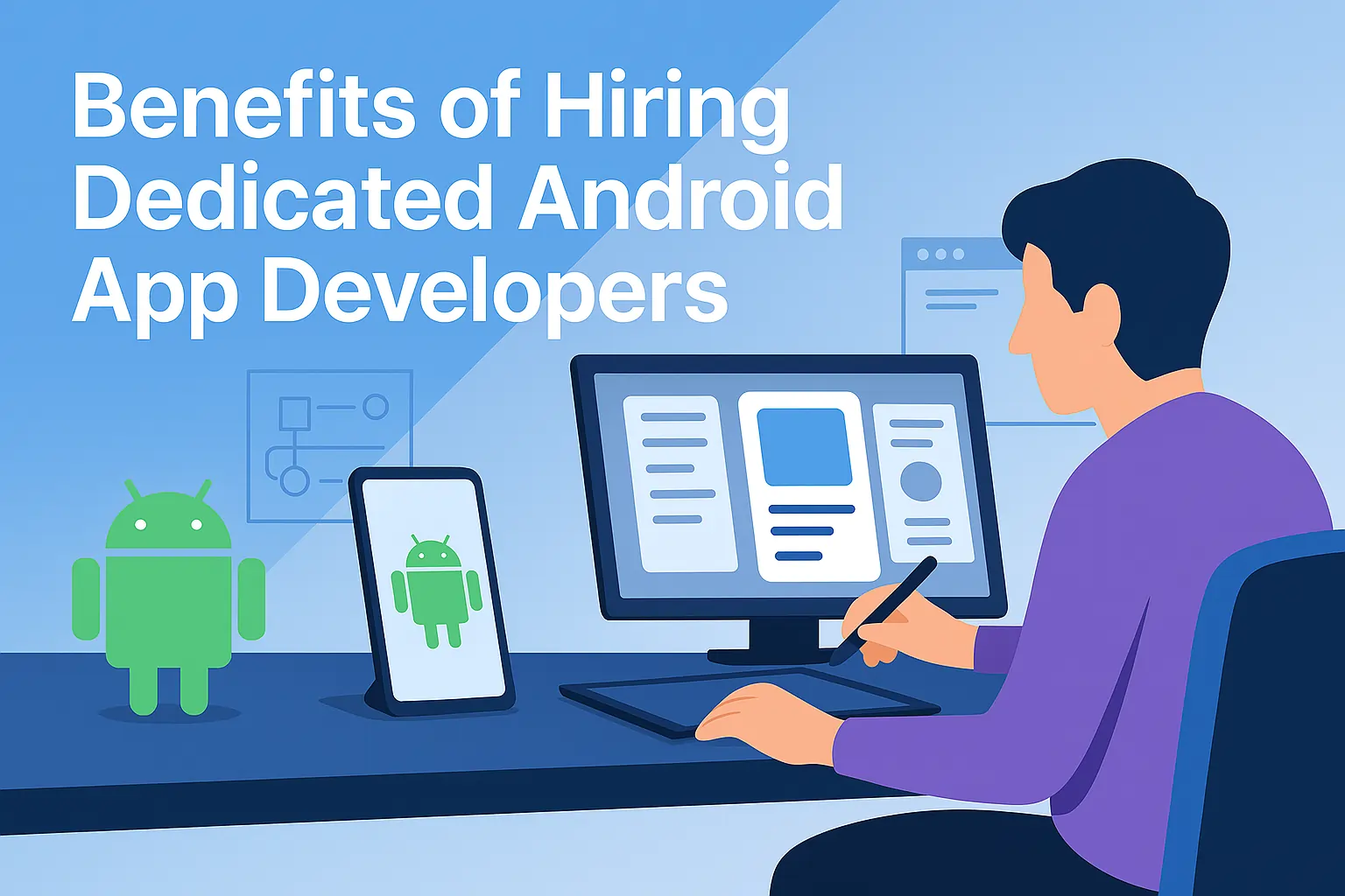 Benefits of Hiring Dedicated Android App Developers