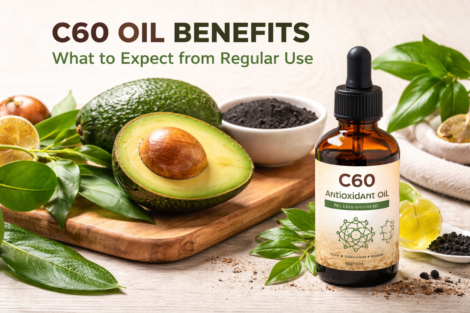 C60 Oil Benefits: What to Expect from Regular Use