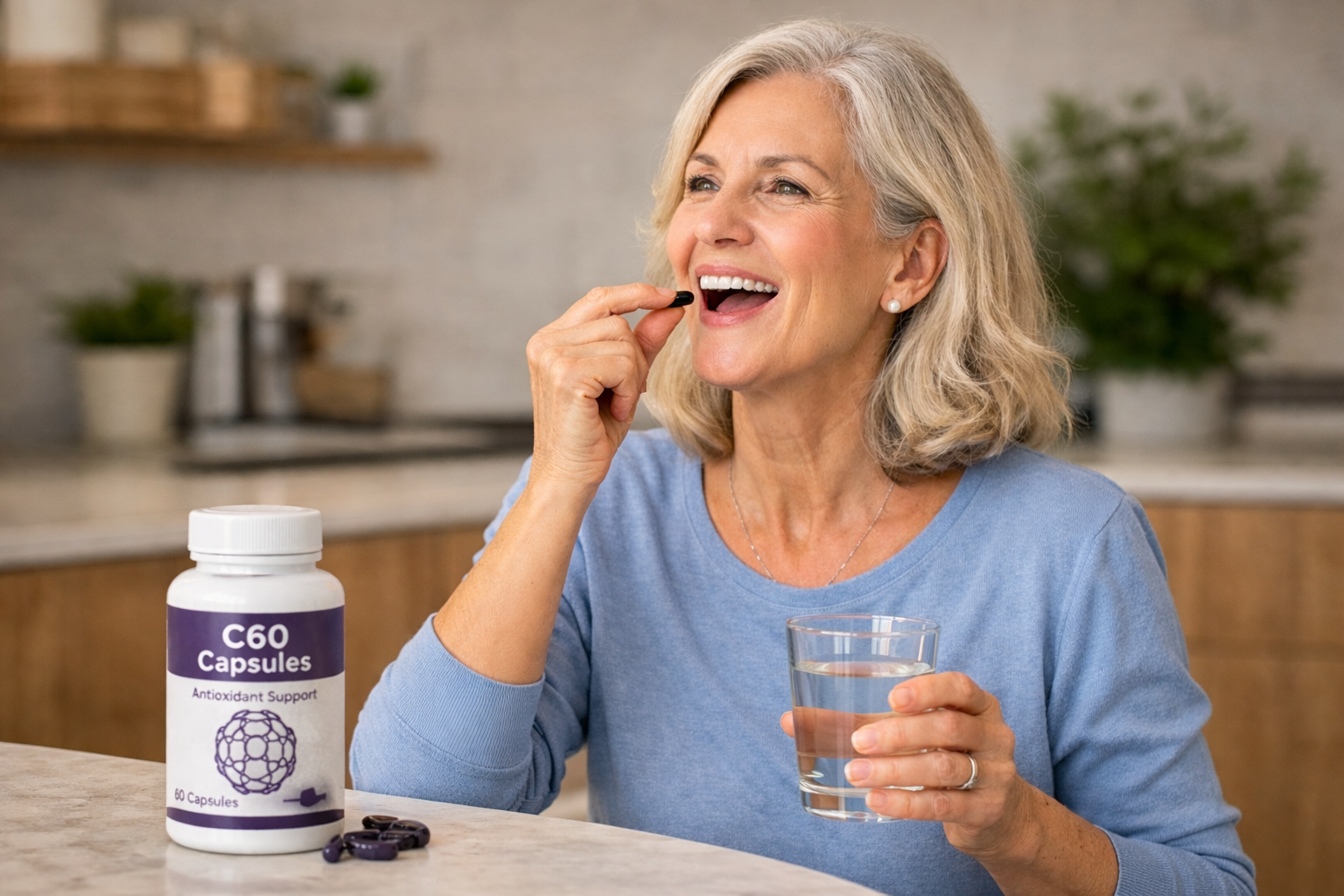 How C60 Capsules Support Daily Wellness and Active Aging