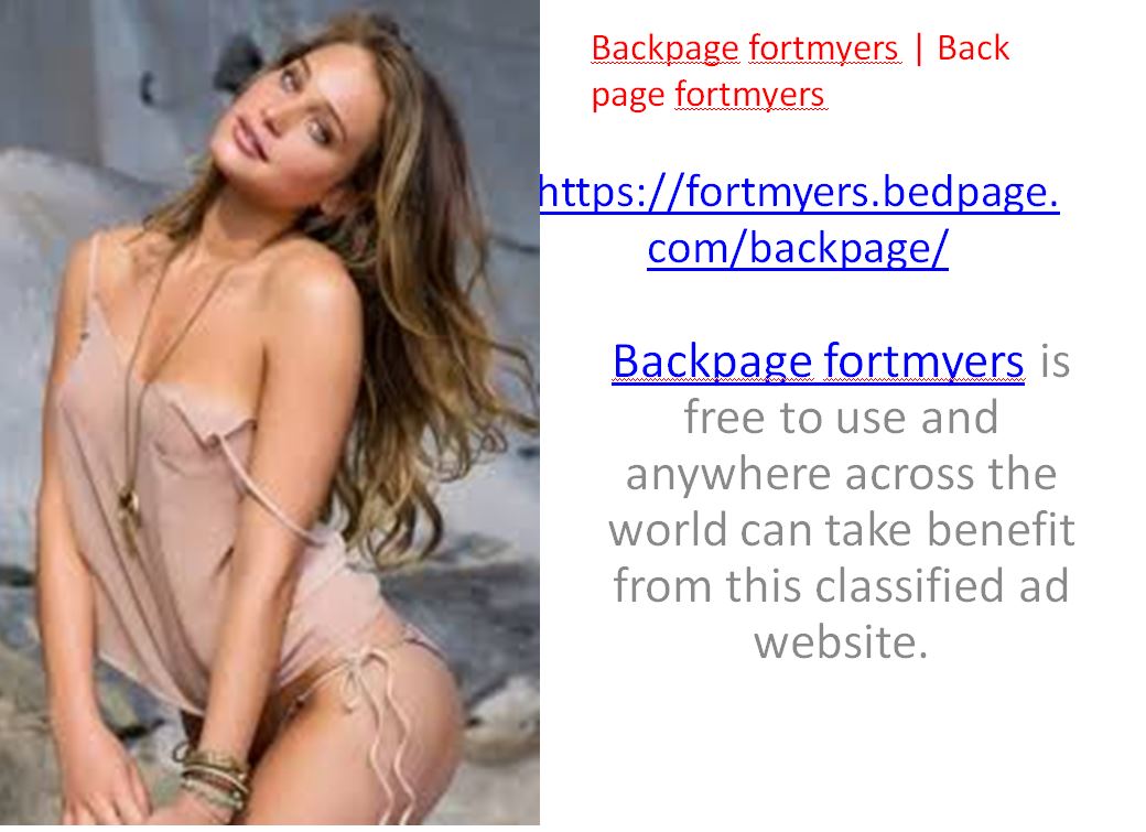 Backpage fortmyers | Back page fortmyers