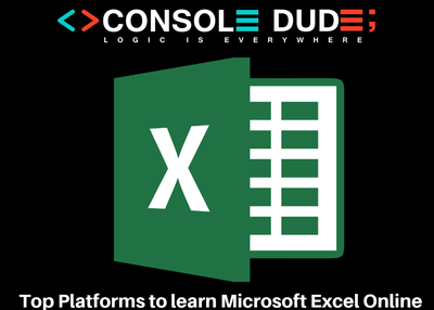 Well Known Platforms to learn Microsoft Excel Online