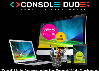 Top 5 Main Accessories for Expert Web Designer