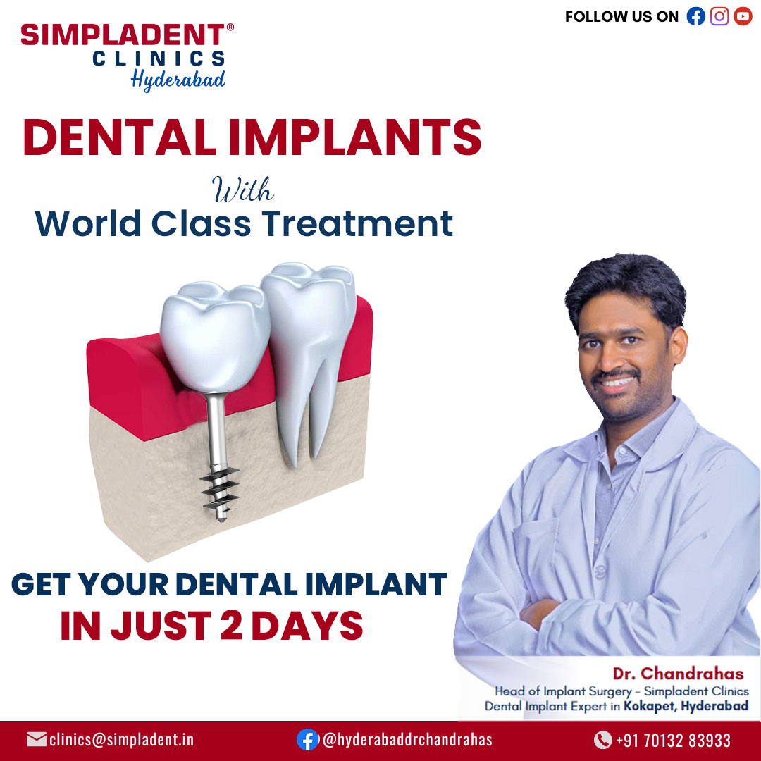 Ensuring Quality Dental Care: Spotlight on Simpladent Clinics and Dr. Chandrahas 