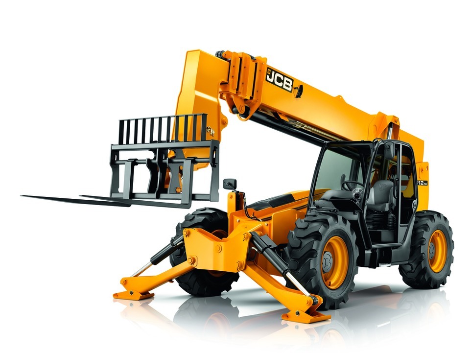 Boom loader equipment is economical if rented for construction. 
