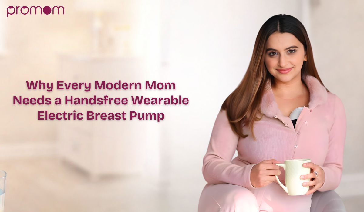 Why Every Modern Mom Needs a Handsfree Wearable Electric Breast Pump