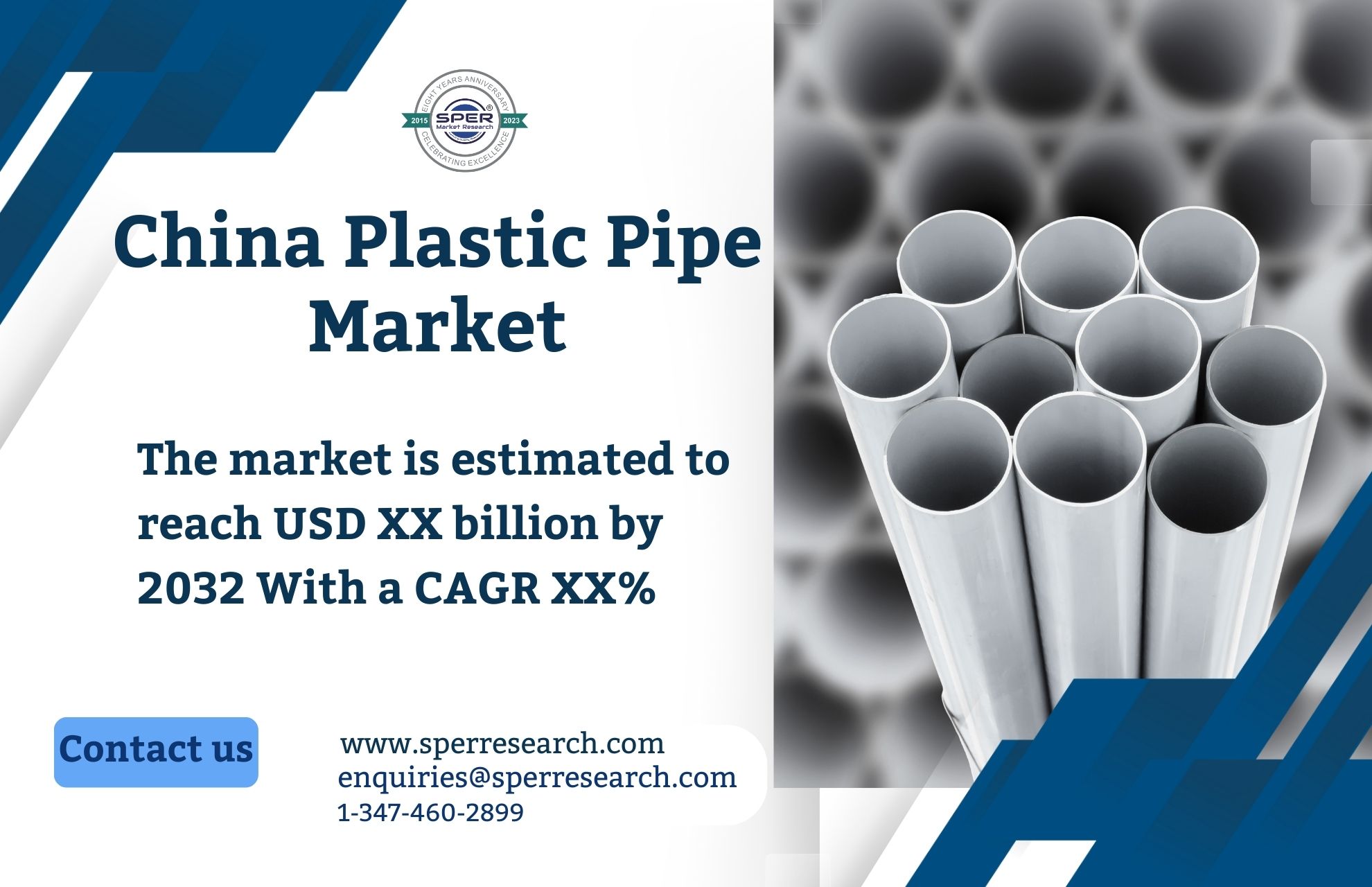 China Plastic Pipe Market Size, Share, Growth, Emerging Trends, Revenue, Future Opportunities and Forecast Analysis till 2032: SPER Market Research