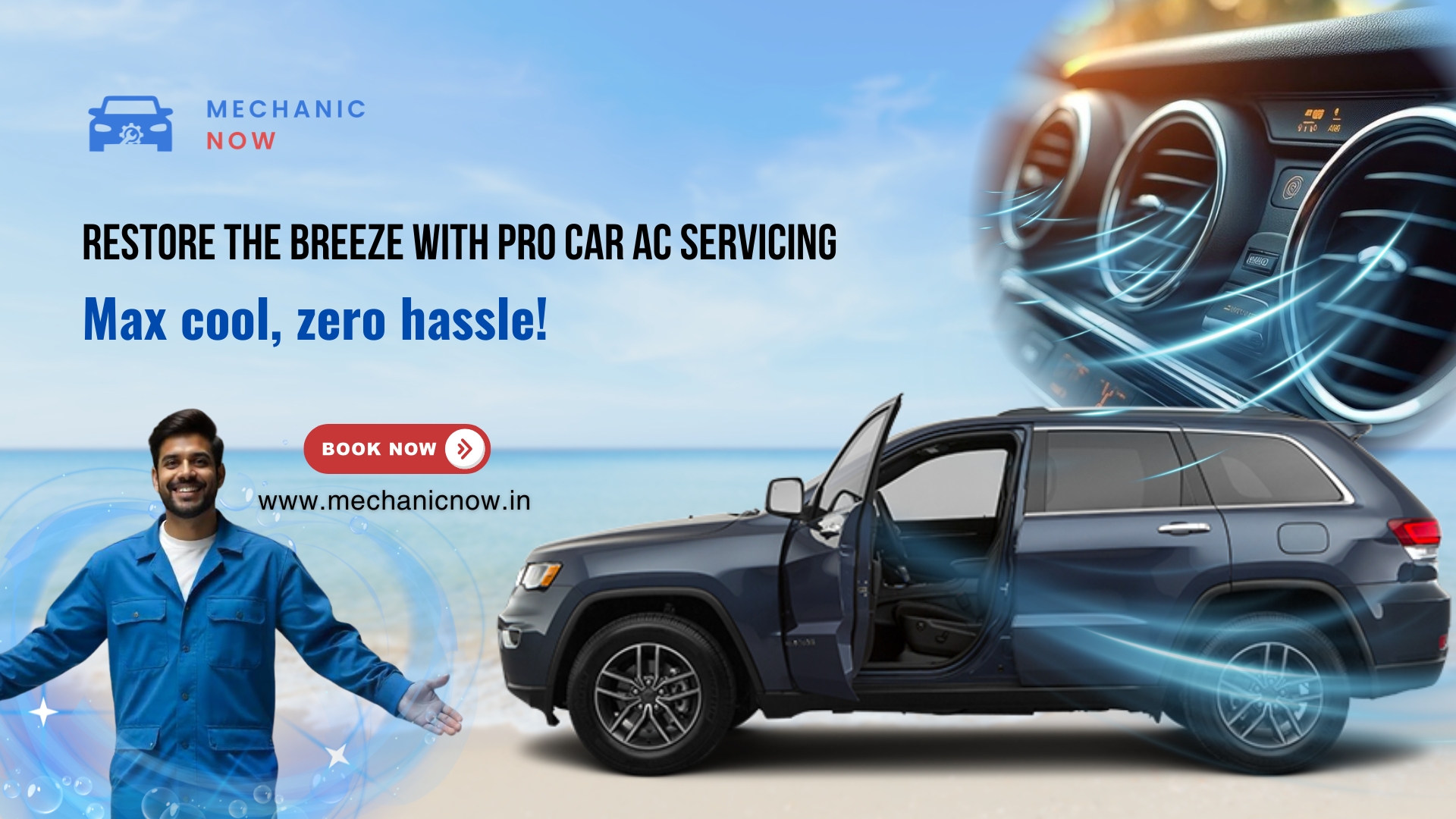 Top 6 Car AC Servicing Tips to get better cooling in Summer