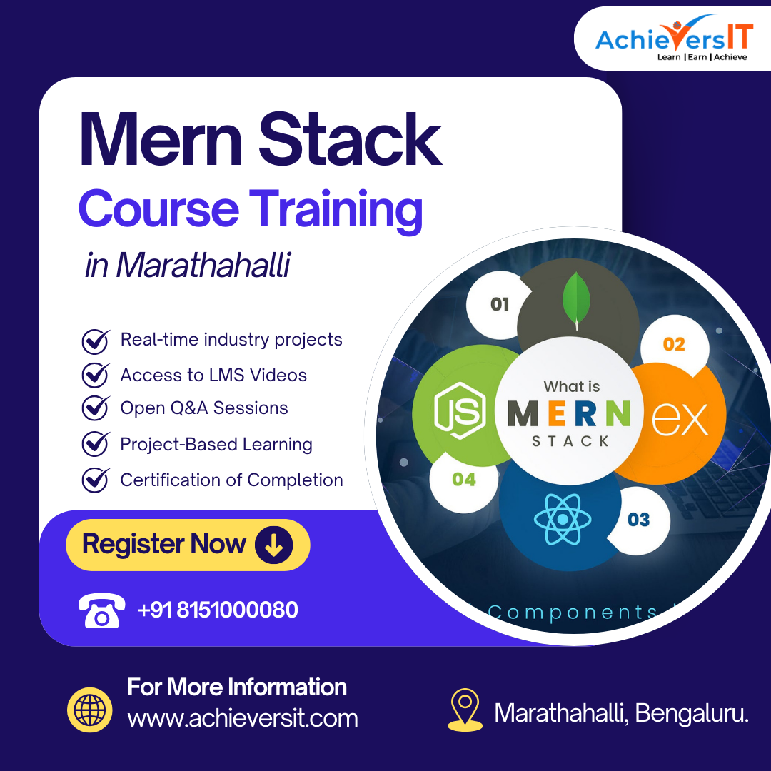 MERN Stack Course Training Institute Bangalore - AchieversIT