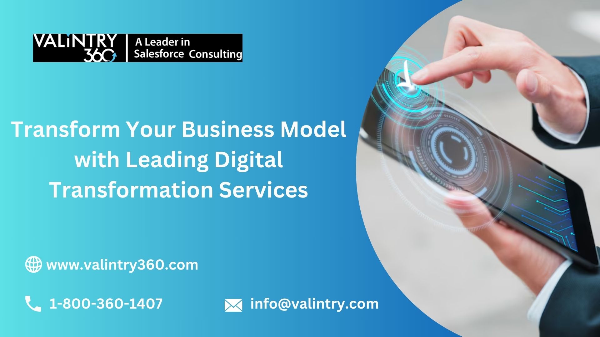 Transform Your Business Model with Leading Digital Transformation Services – VALiNTRY360