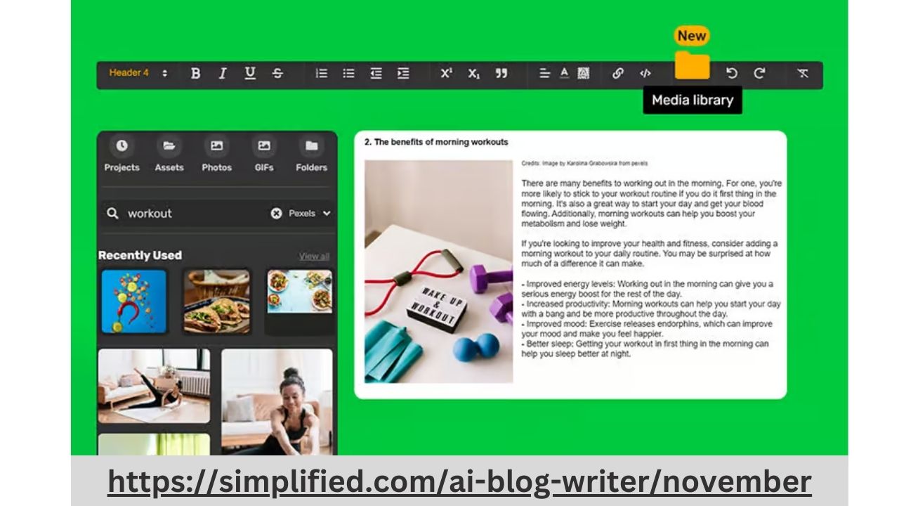 Unlock November AI Blog Writer Online for Free