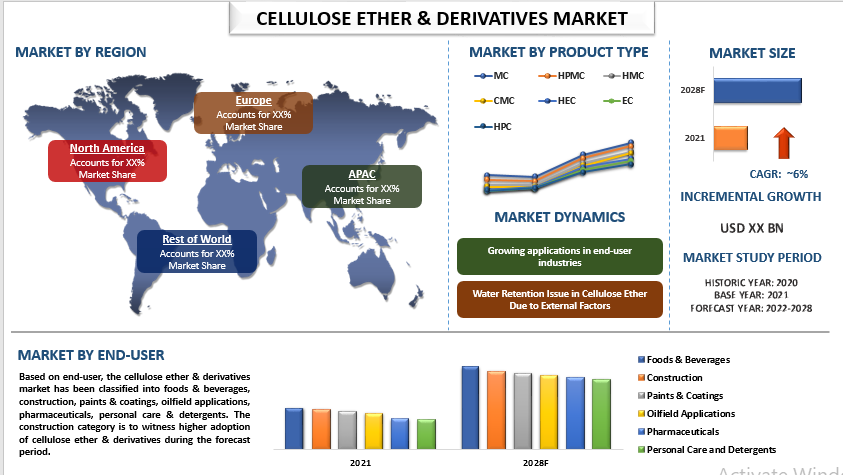 Cellulose Ether & Derivatives Market: Trends, Growth, and Future Prospects