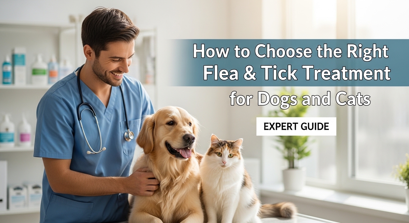 How to Choose the Right Flea & Tick Treatment for Dogs and Cats (Expert Guide)