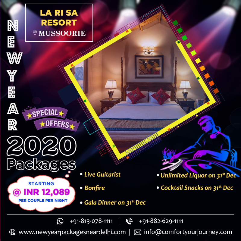 New Year Packages 2020 near Delhi| New Year Party 2020