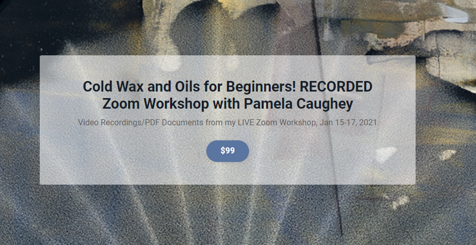 The Oil and Cold Wax Painting Online Art Program is Rising in Popularity!