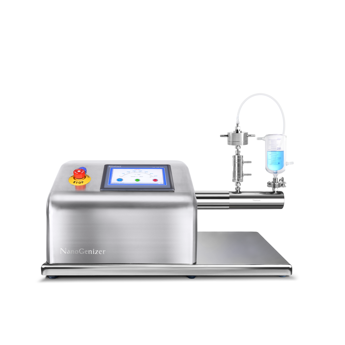 Nanoemulsion Preparation Process Using High-Pressure Homogenizer