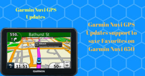 Garmin Nuvi GPS support to save Favorites on Garmin Nuvi 650