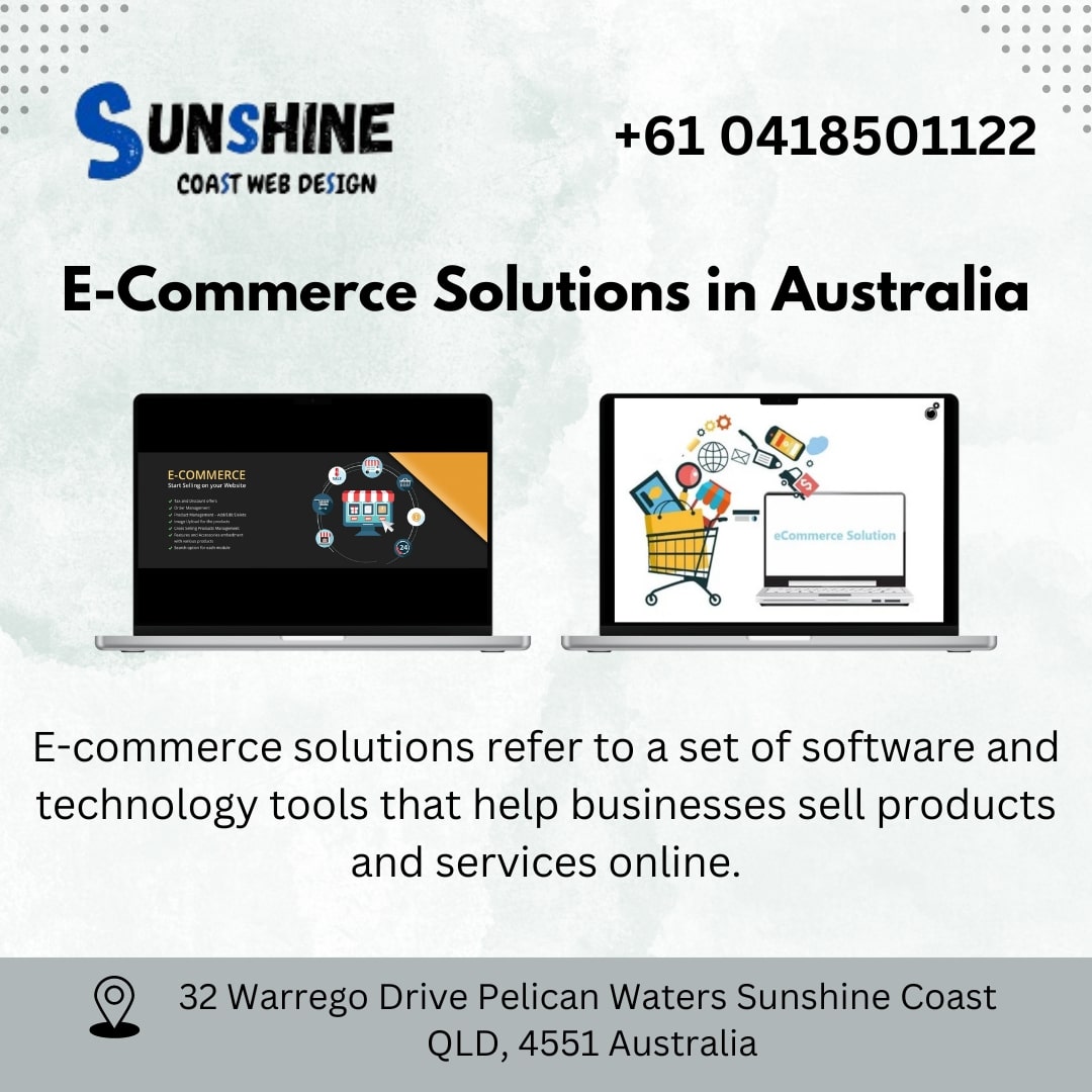 E-commerce Solutions in Sunshine Coast 