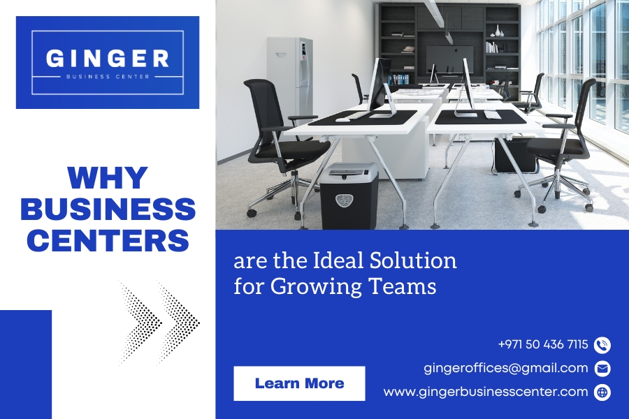 Why Business Centers are the Ideal Solution for Growing Teams