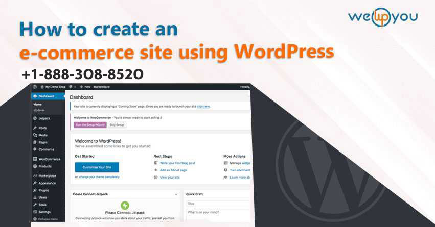 How to create a WordPress e-commerce website?