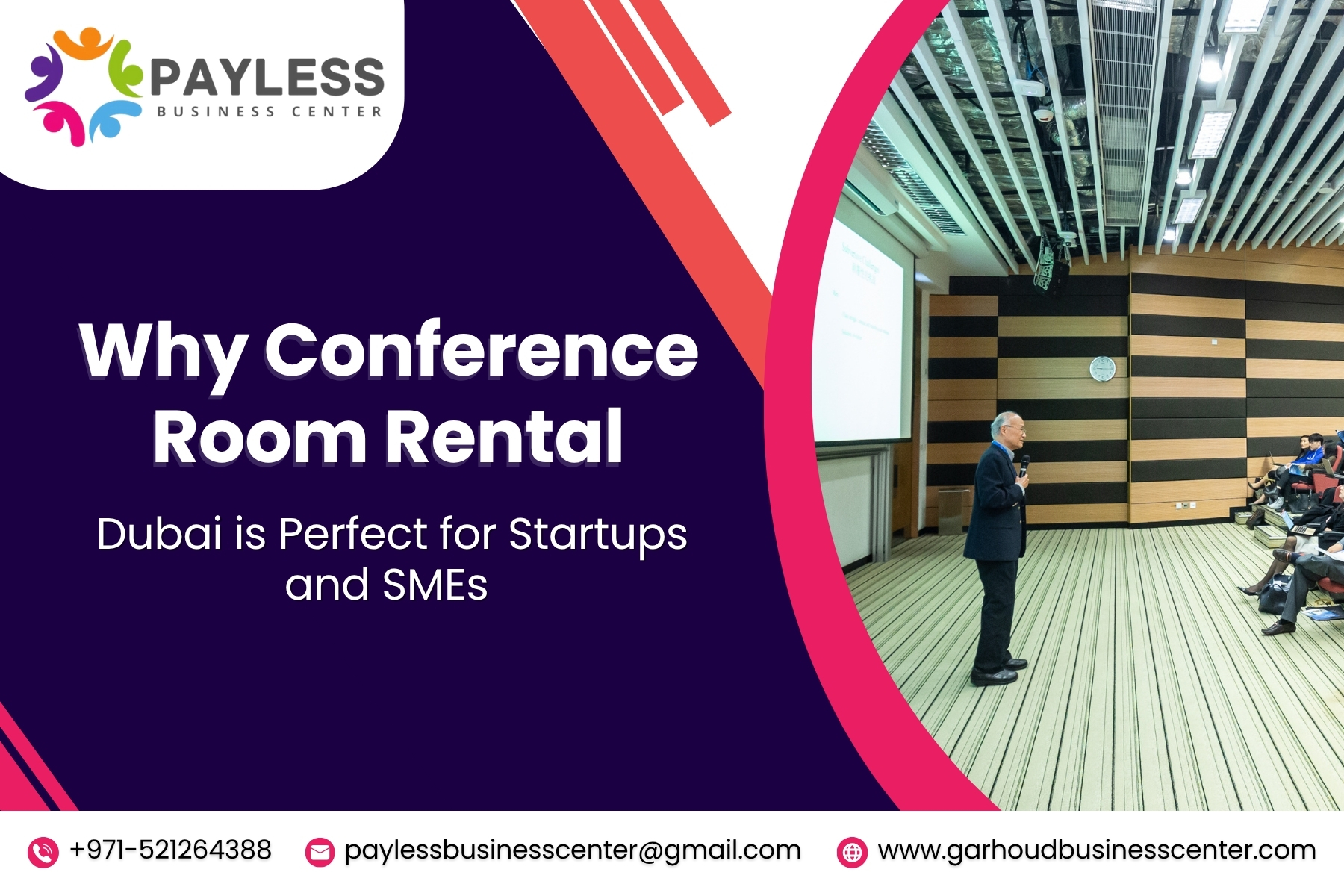 Why Conference Room Rental Dubai is Perfect for Startups and SMEs