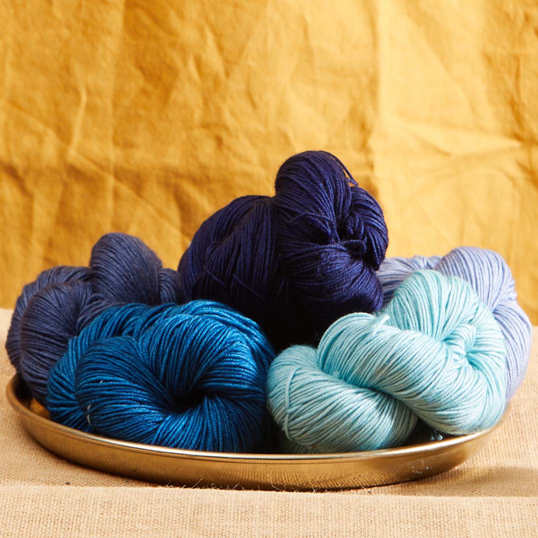 Beat the Summer Heat with Hand-Dyed Yarn Shades