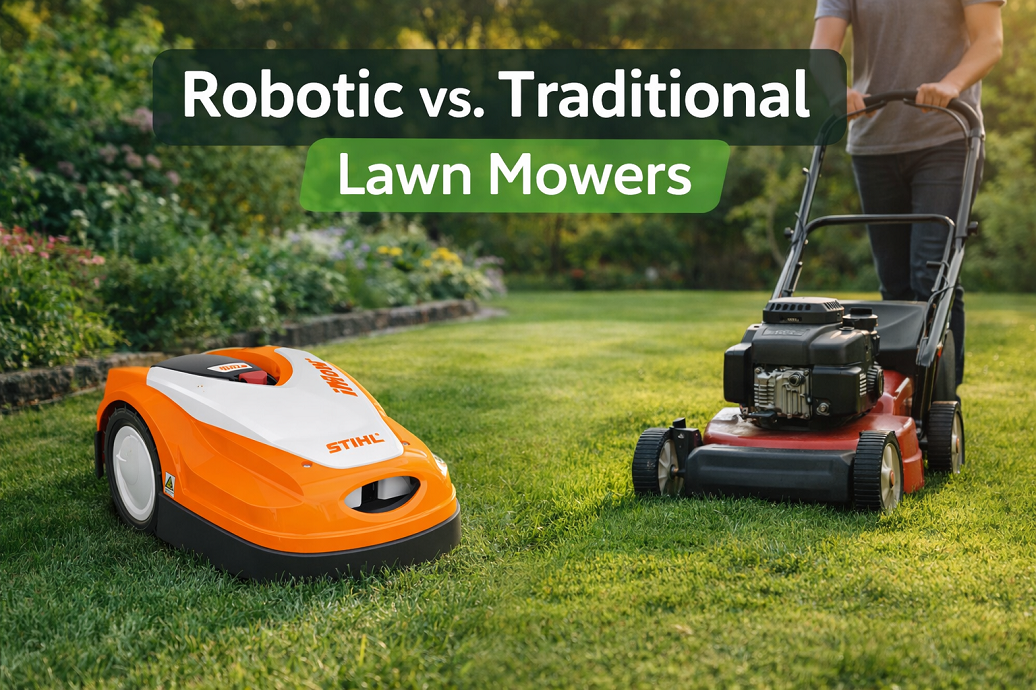 Robotic vs. Traditional Lawn Mowers: Which Is Right for You?