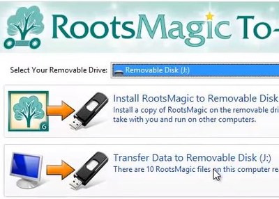 How to use RootsMagic To-Go on a flash-drive?