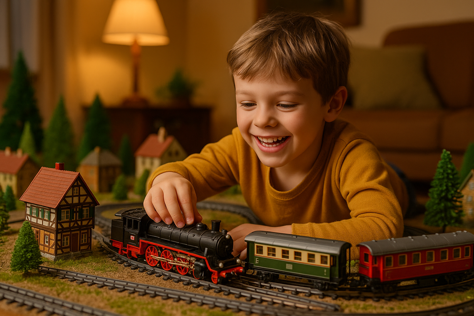 Model Trains: Sparking Creativity and Learning in Children